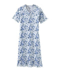 Women's Open Back Ruffle Hospital & Home Care Gown