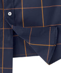 Men's Self Dressing Magnetic Buttons Dress Shirt