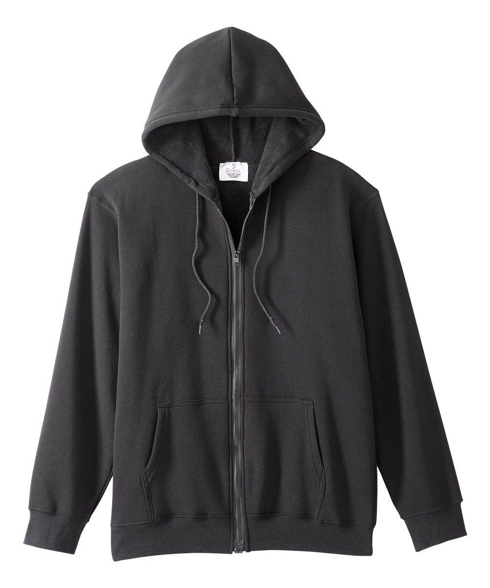 Mens Magnetic-Zipper Hoodie with Pockets