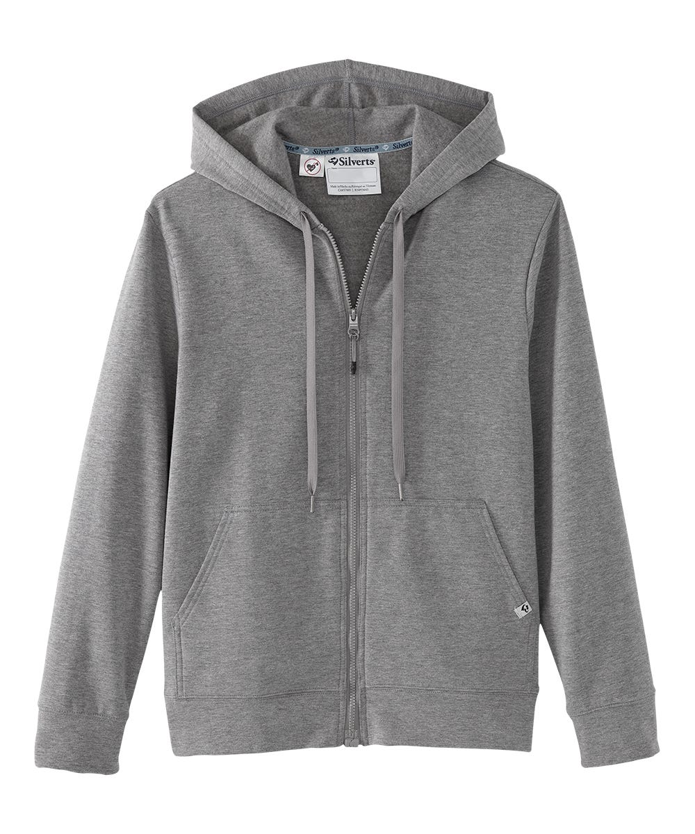 Mens Magnetic-Zipper Hoodie with Pockets