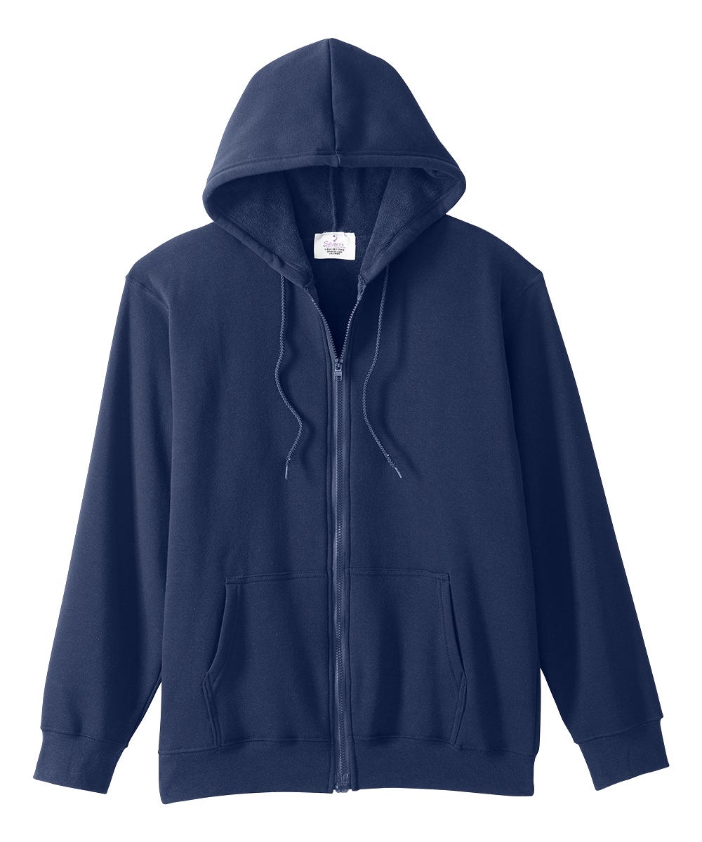 Mens Magnetic-Zipper Hoodie with Pockets