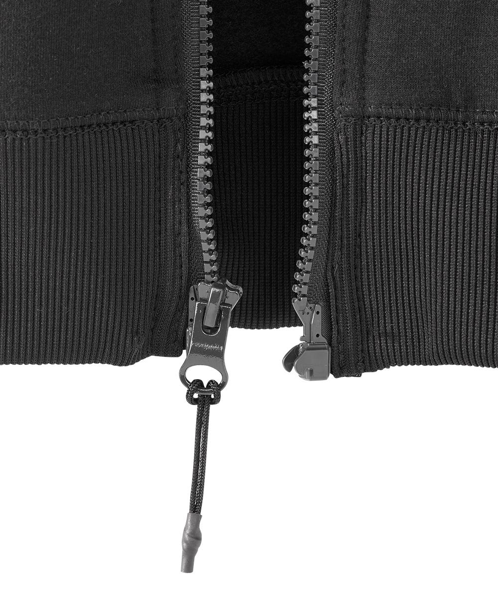 Womens Magnetic-Zipper Hoodie with Pockets