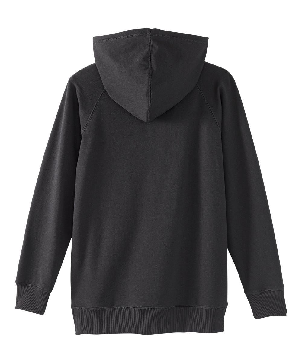 Womens Magnetic-Zipper Hoodie with Pockets