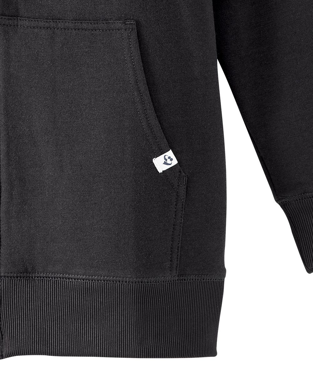 Womens Magnetic-Zipper Hoodie with Pockets