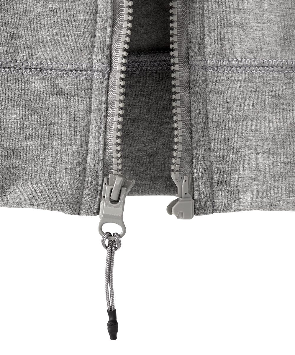 Womens Magnetic-Zipper Hoodie with Pockets