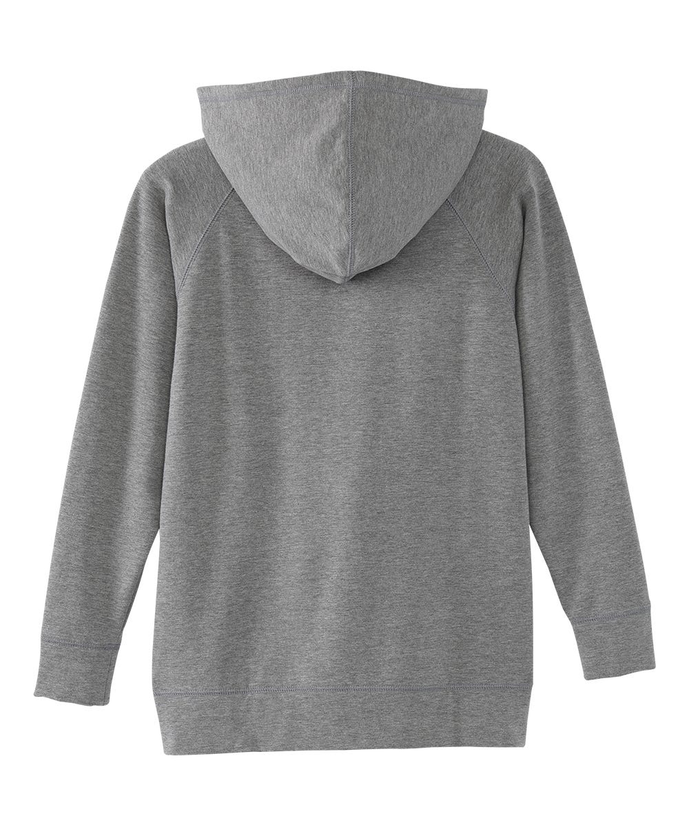 Womens Magnetic-Zipper Hoodie with Pockets