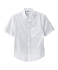 Magnetic Buttons Men's Short Sleeve Shirt