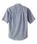 Magnetic Buttons Men's Short Sleeve Shirt