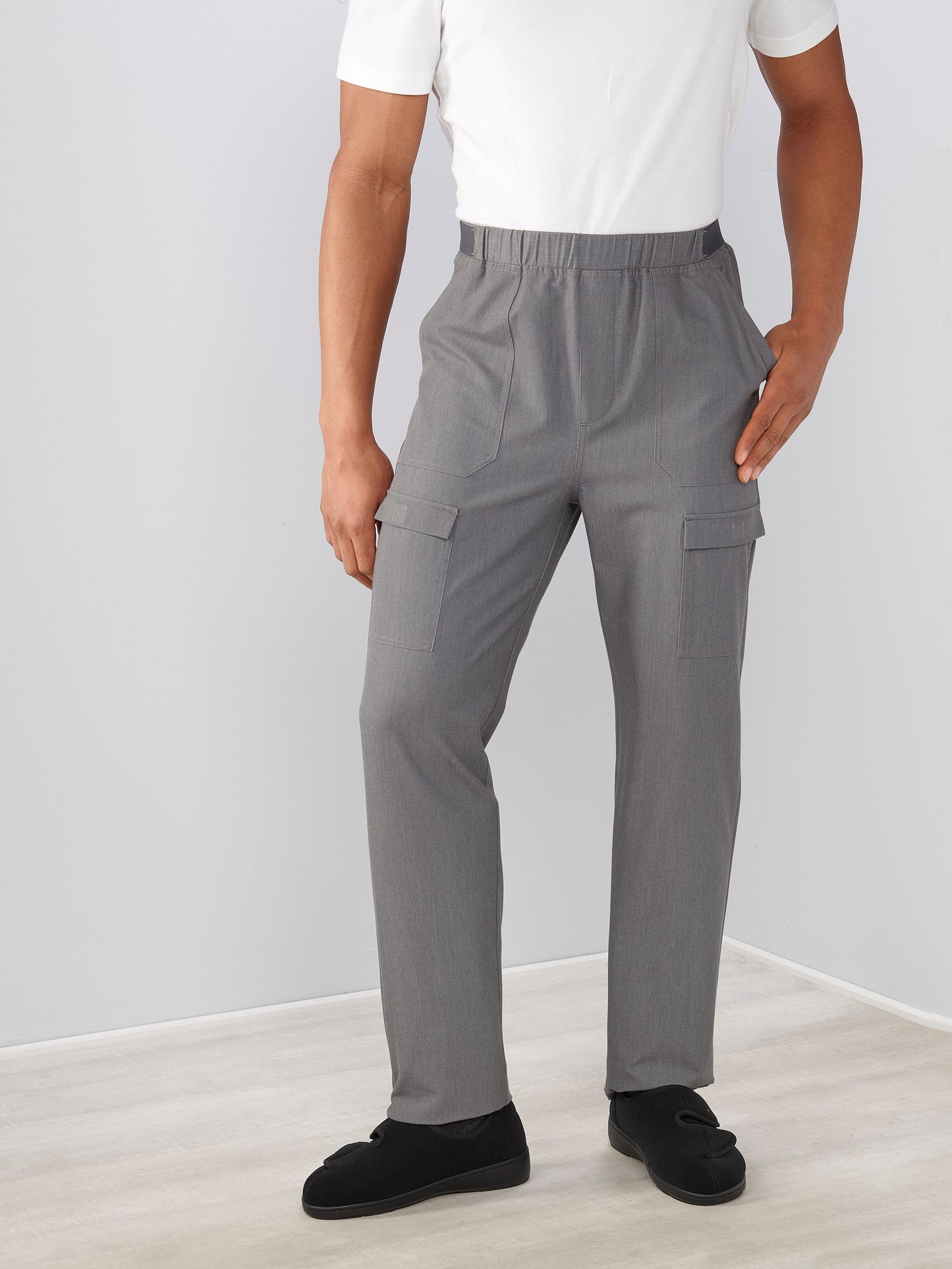 Men's Easy Grip Pull On Cargo Pants