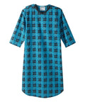 Men's Flannel Hospital & Home Care Gown - Silverts 28
