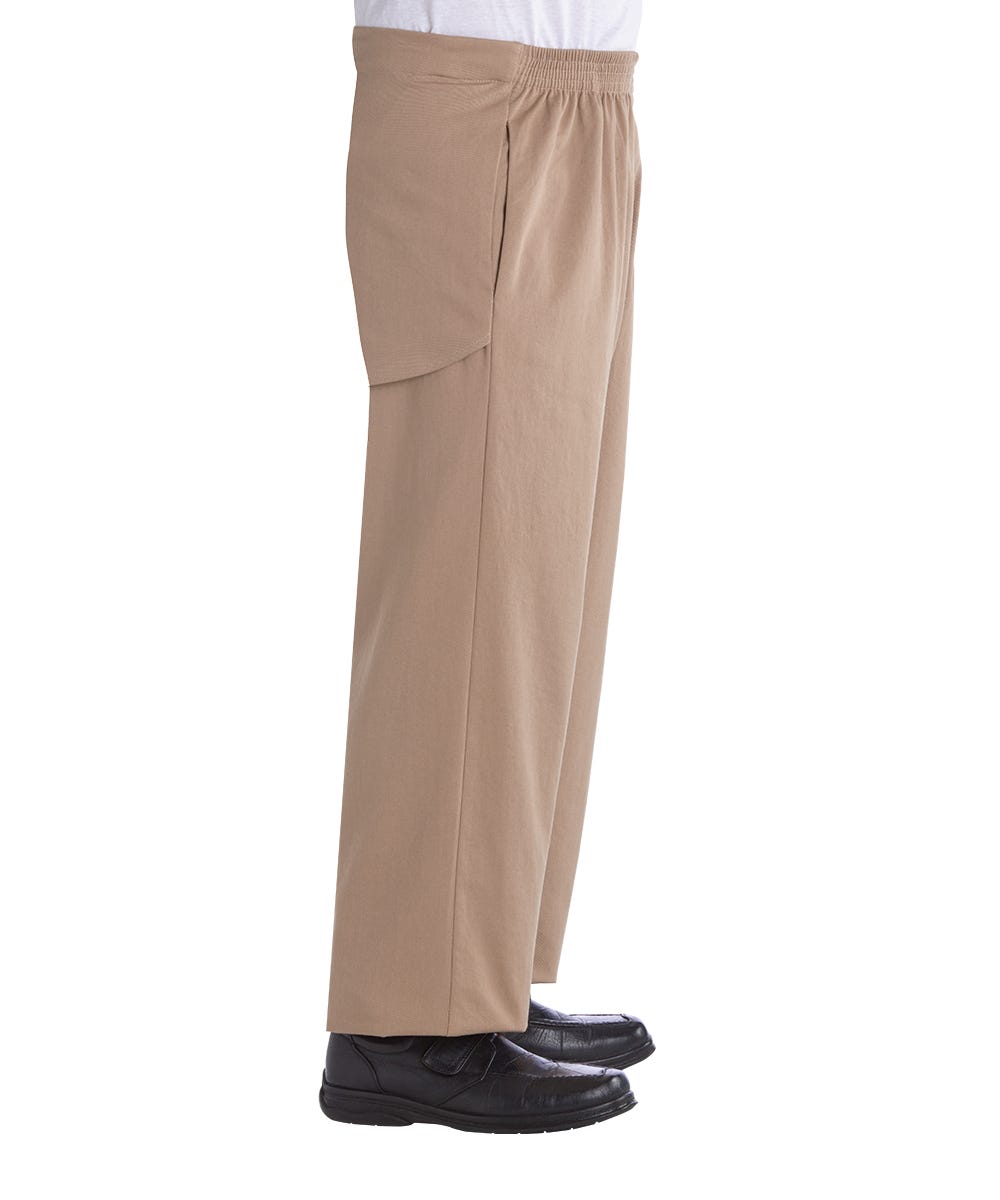Men's Open Back Cotton Trouser Pant - Clearance