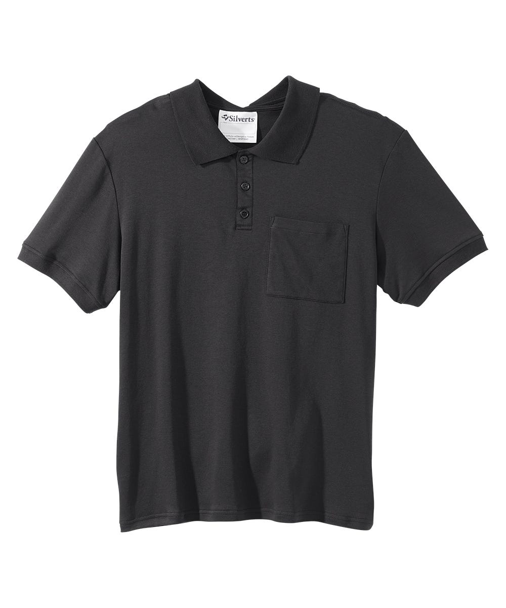 Handsome Adaptive Polo Shirt Tops - Clearance