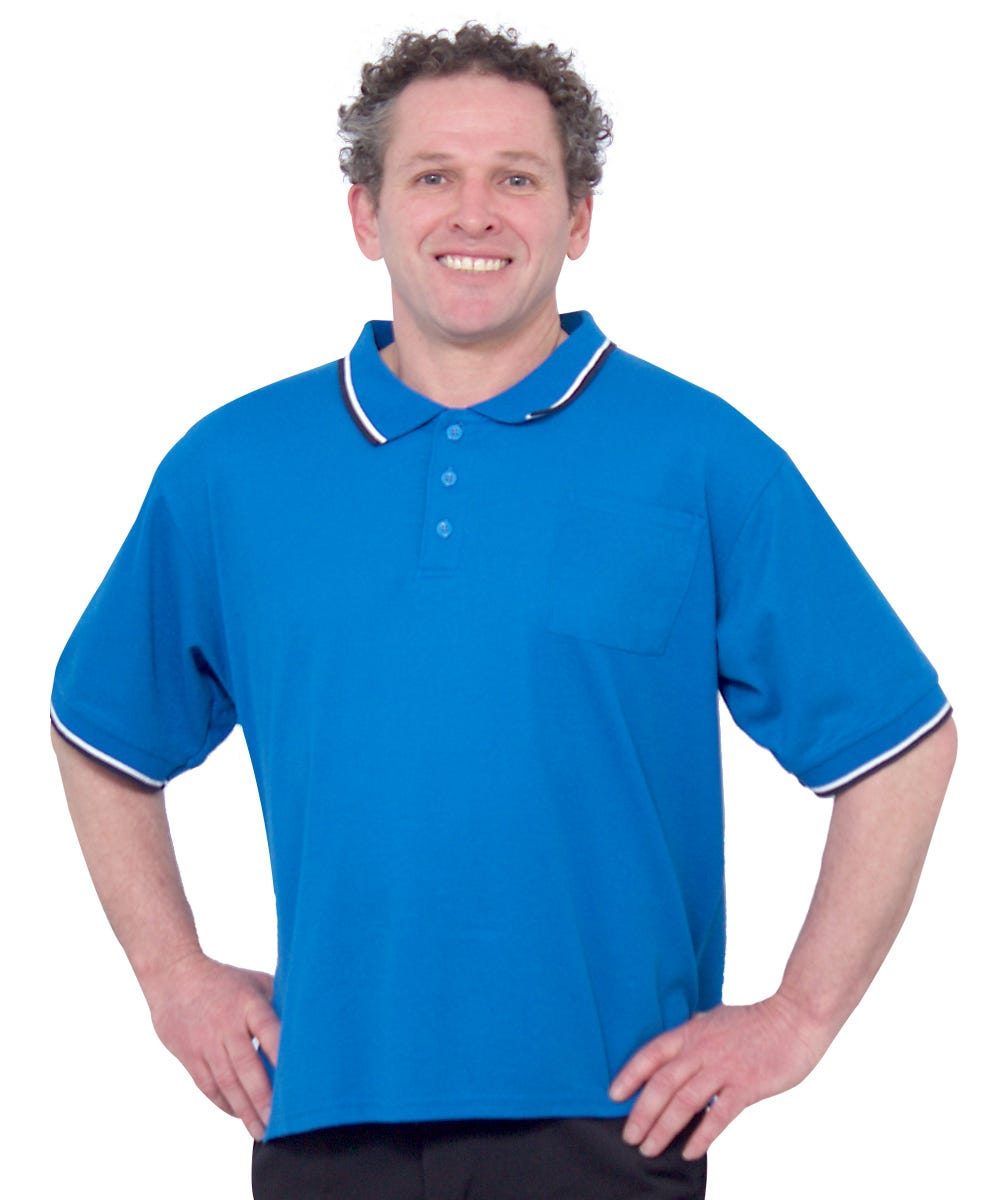 Handsome Adaptive Polo Shirt Tops - Clearance