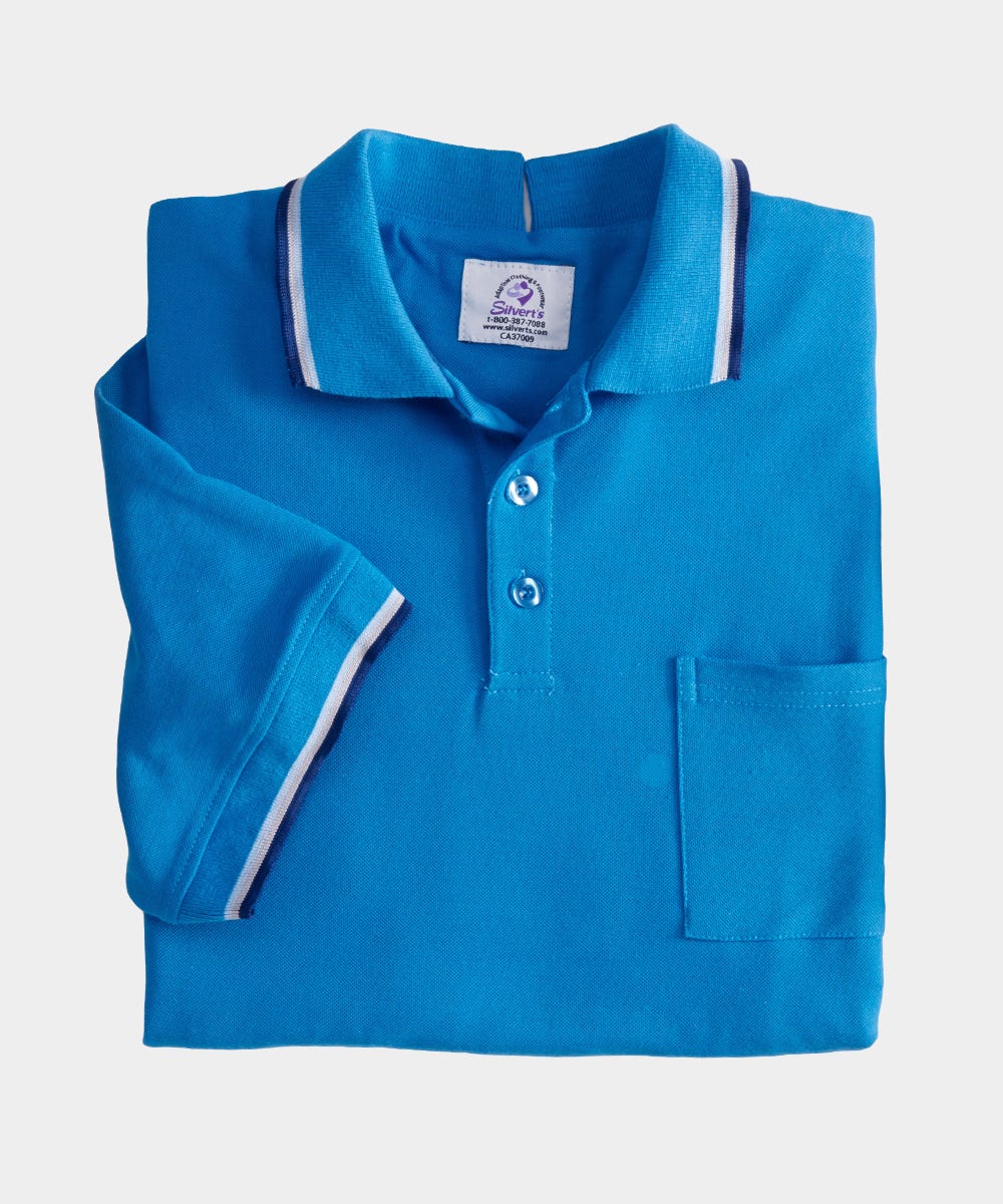 Handsome Adaptive Polo Shirt Tops - Clearance