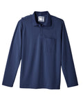 Men's Adaptive Open Back Polo Shirt with Long Sleeves - Silverts 21