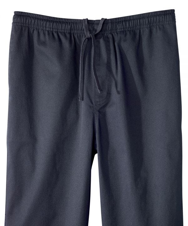 Regular Mens Cotton Elastic Waist Pant - Clearance