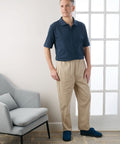 Men's Stay Dressed Jumpsuit with Short Sleeve Polo Shirt - Silverts 1
