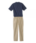 Men's Stay Dressed Jumpsuit with Short Sleeve Polo Shirt - Silverts 3
