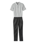 Men's Stay Dressed Jumpsuit with Short Sleeve Polo Shirt - Silverts 6