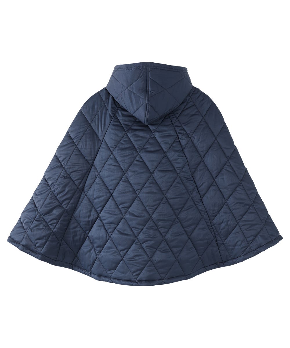 Women's Magnetic Front Cape with Detachable Hood