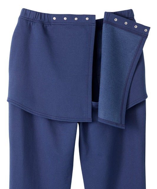 Men's Open Back Fleece Pant - Silverts 2