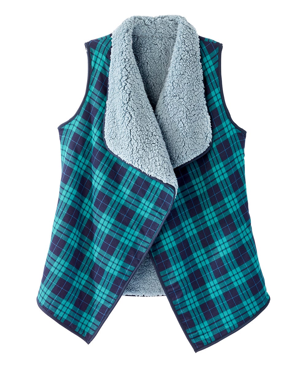Women's Reversible Sleeveless Shrug