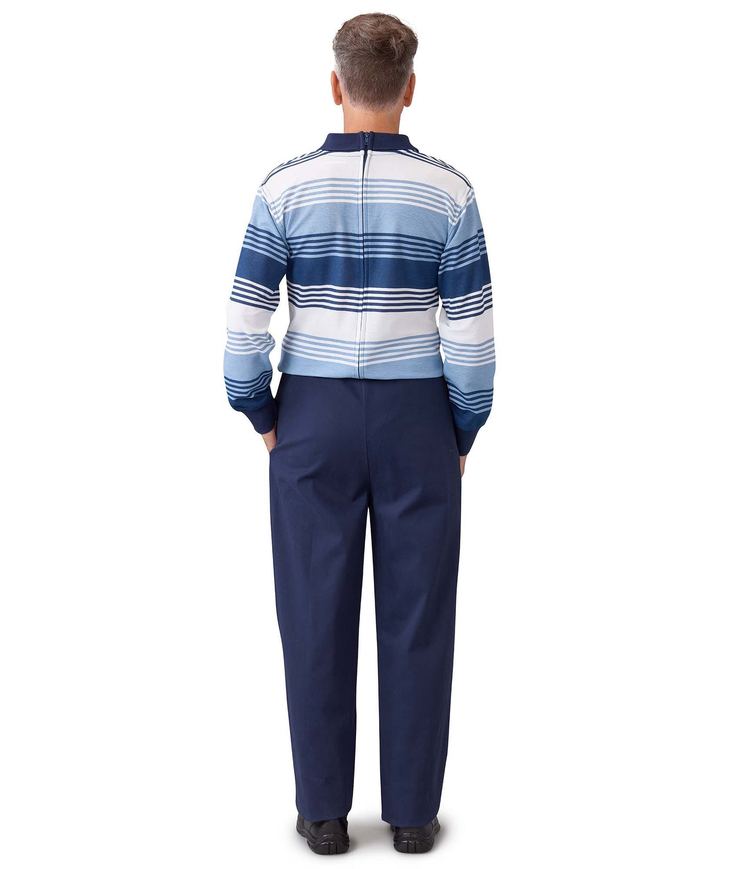 Men's Stay Dressed Jumpsuit with Long Sleeve Polo Shirt
