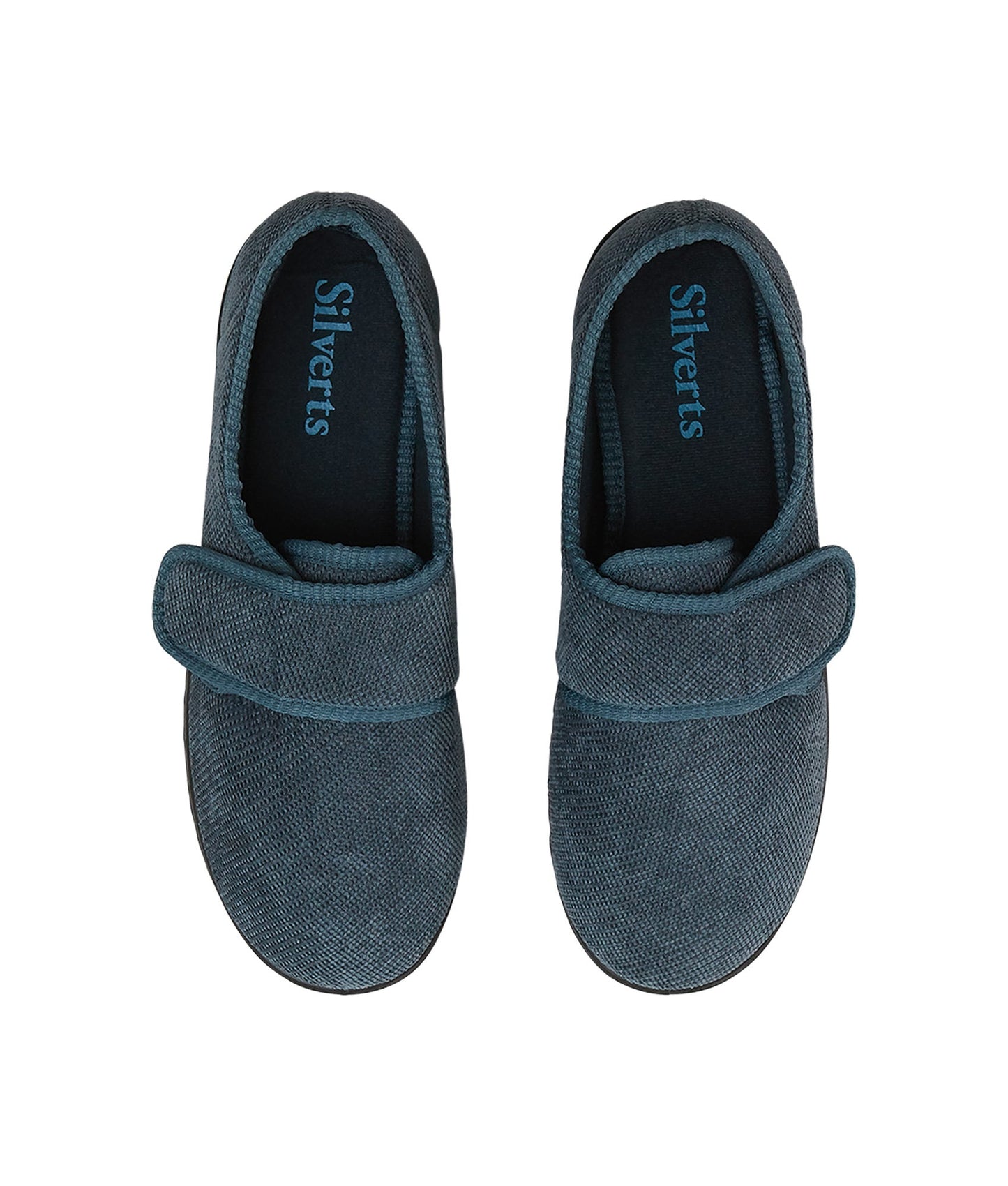 Men's Soft Wide Adjustable Slippers
