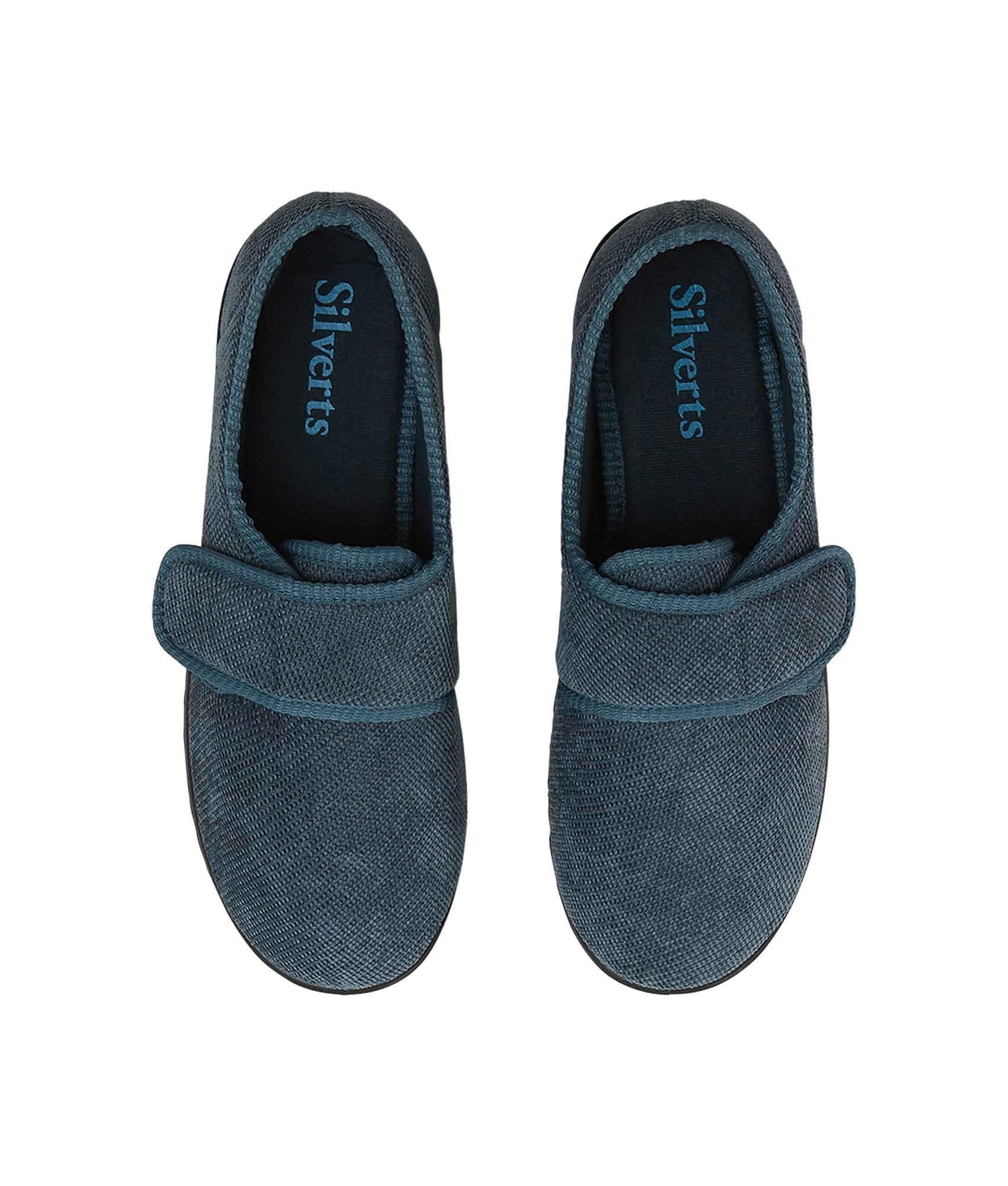 Men's Soft Wide Adjustable Slippers