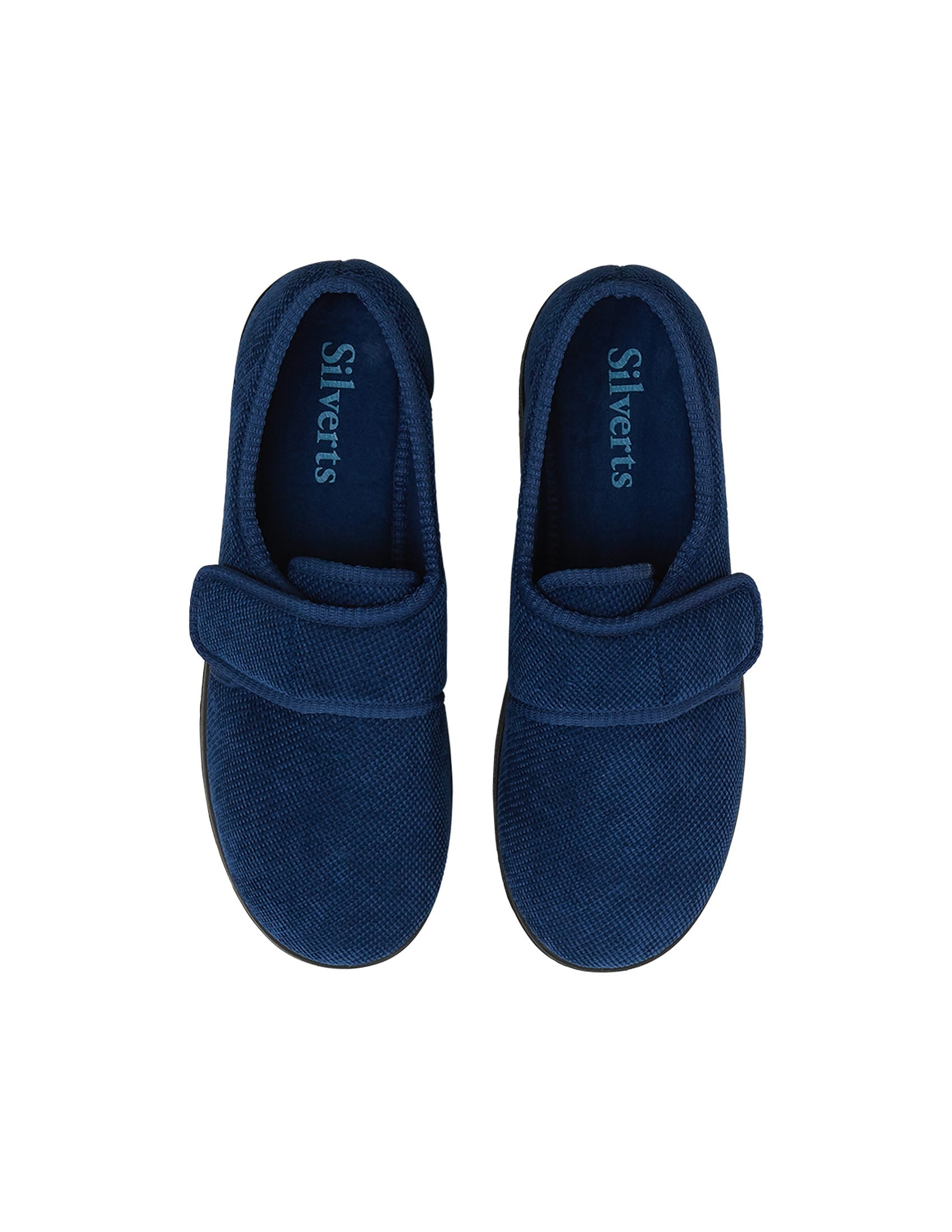 Men's Soft Wide Adjustable Slippers