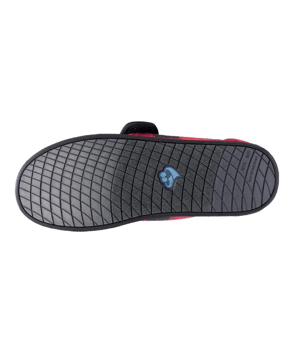 Men's Soft Wide Adjustable Slippers