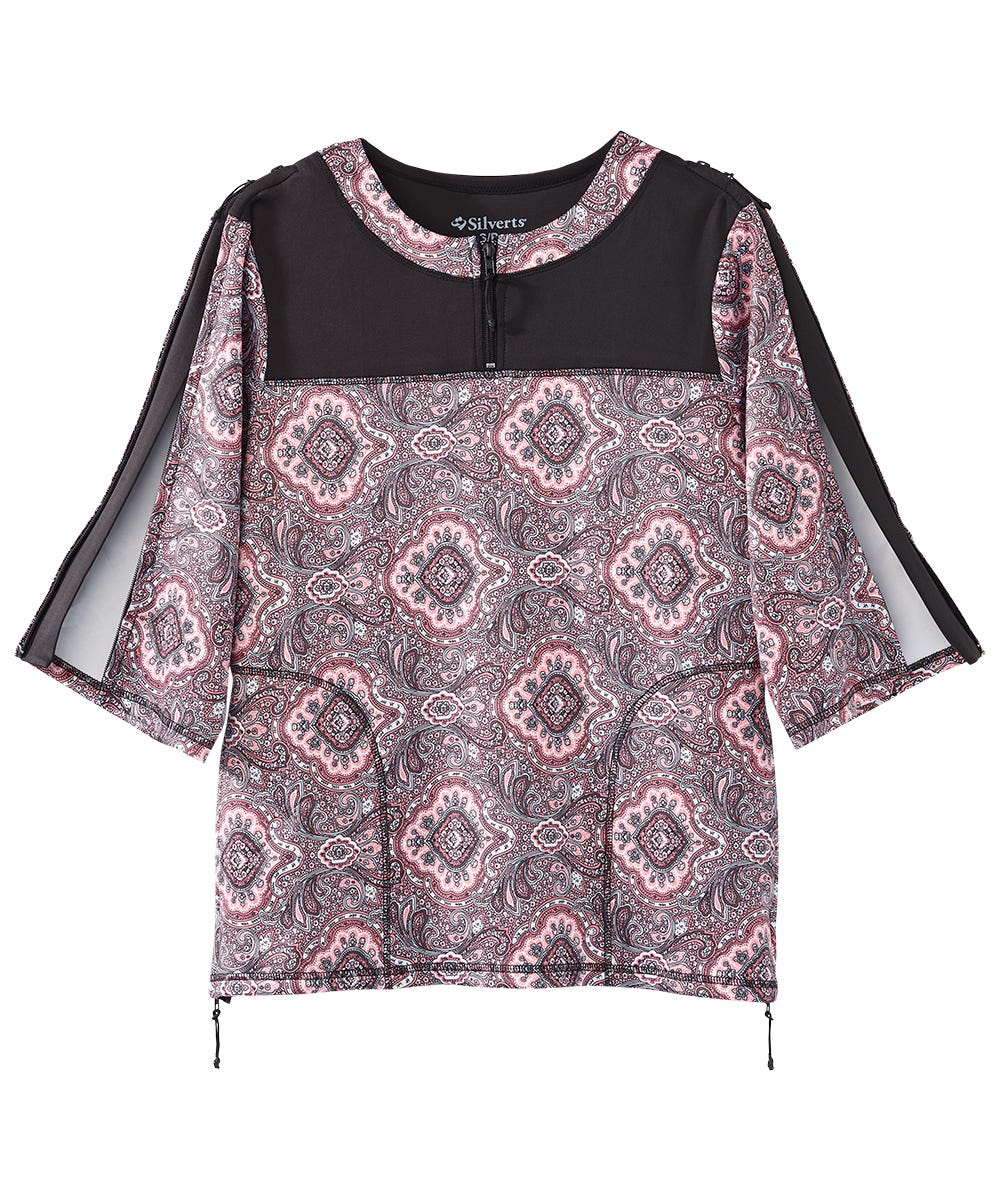 Women's Post Surgery 1/4 Zip Recovery Top