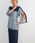 Women's Post Surgery 1/4 Zip Recovery Top