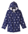 Women's Recovery Rain Jacket with Magnetic Zipper & Detachable Hood