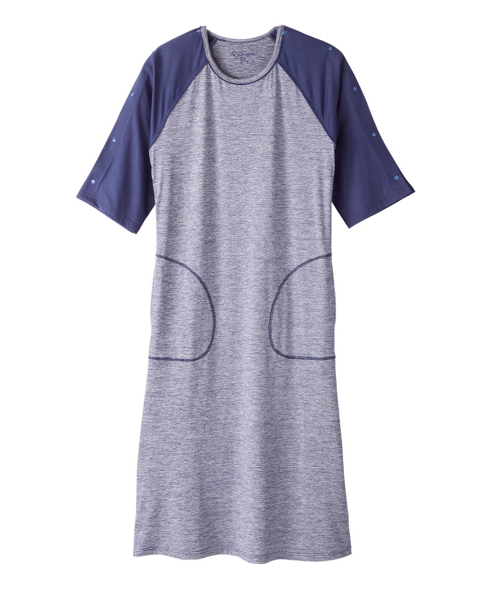Women's Post Surgery Adaptive Recovery Nightgown
