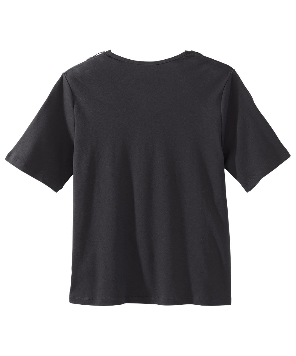 Women's Post Surgery Zipper Closure Recovery Top