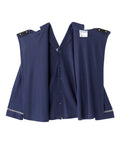 Women's Open Back Top & Pull-On Pant Waffle Knit Pajama Set