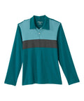 Men's Open Back Long Sleeve Polo & Open Back Pant Set - Clearance