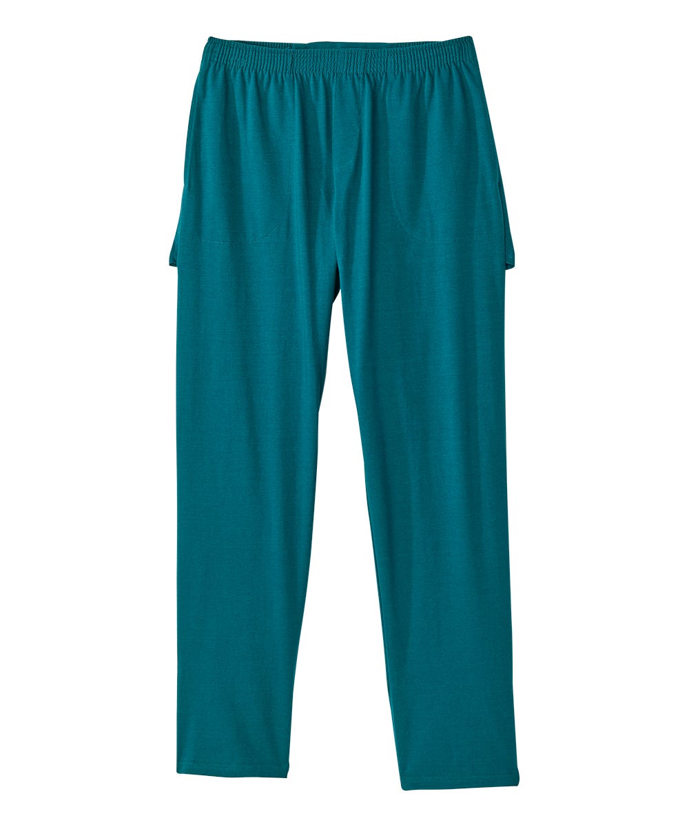 Men's Open Back Long Sleeve Polo & Open Back Pant Set - Clearance