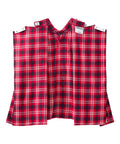 Men's Open Back Flannel Shirt