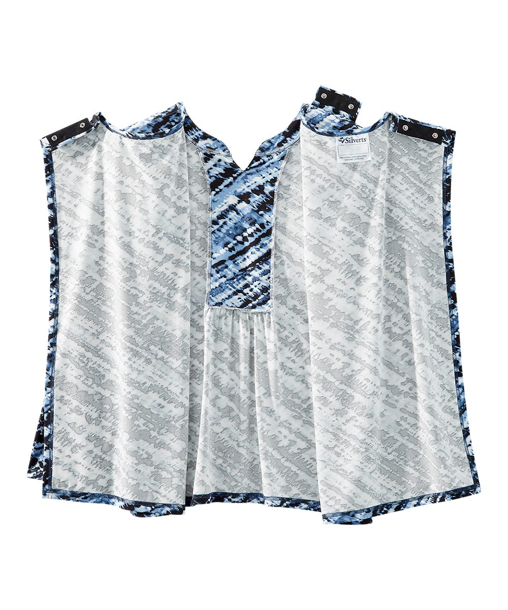 Women's Open Back Pleated Panel Top