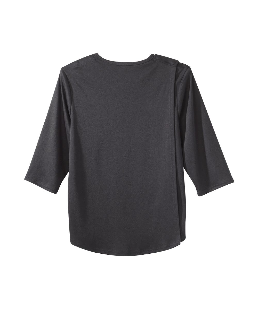 Women's Open Back Embroidered Flower Top