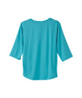 Women's Open Back V-Neck Embellished Top