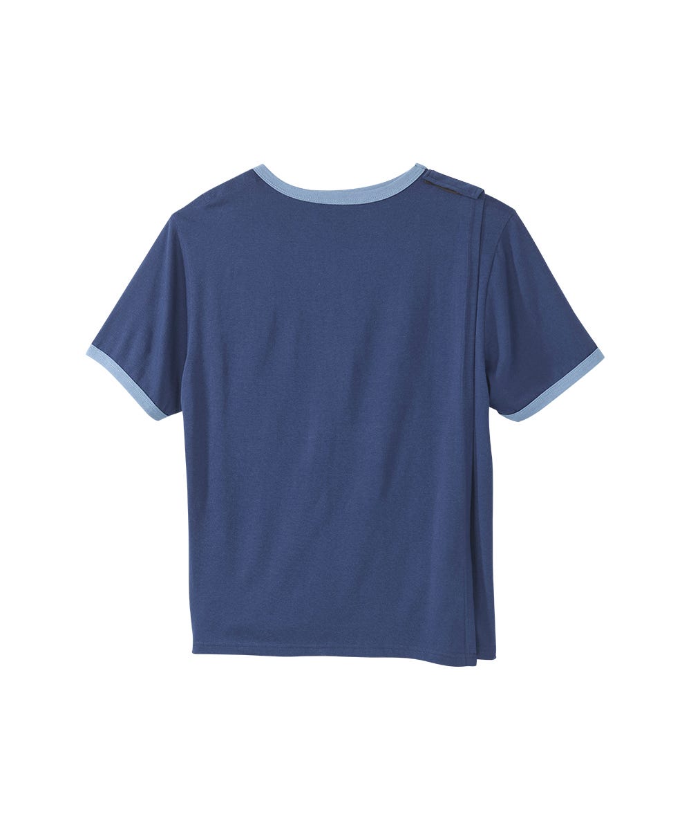 Men's Open Back Colorblock T-Shirt