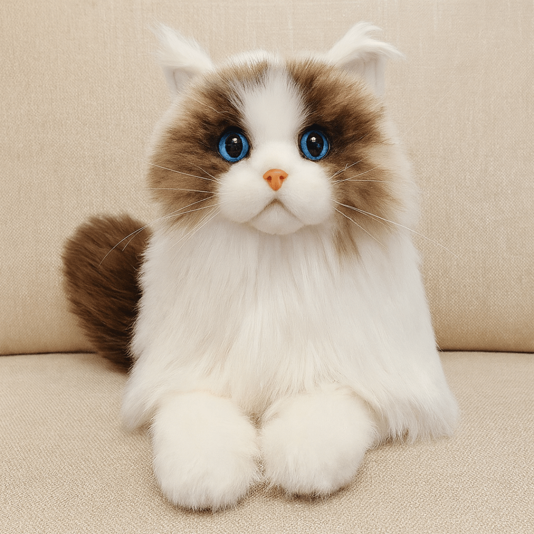 Assistex Therapy Cat Plush for Seniors with Dementia – Realistic