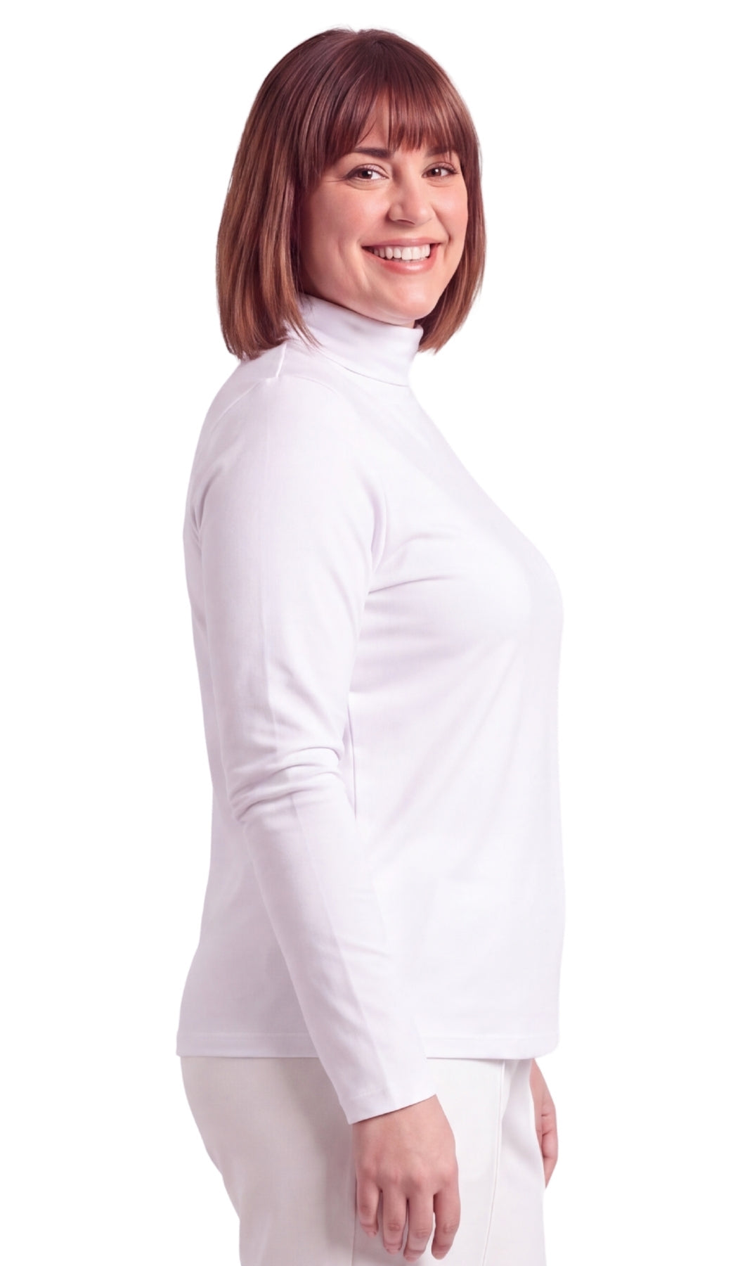 Women's Relaxed fit Long Sleeved Turtleneck Top