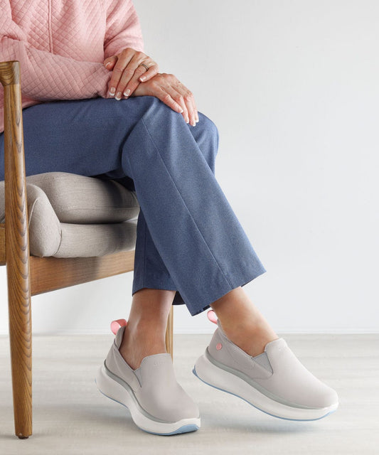 Women's Wide Width Supportive Slip On Shoes