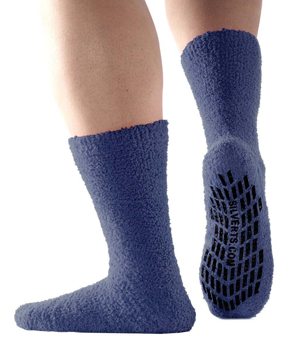 Unisex Hospital Slipper-Grip Socks - Clearance