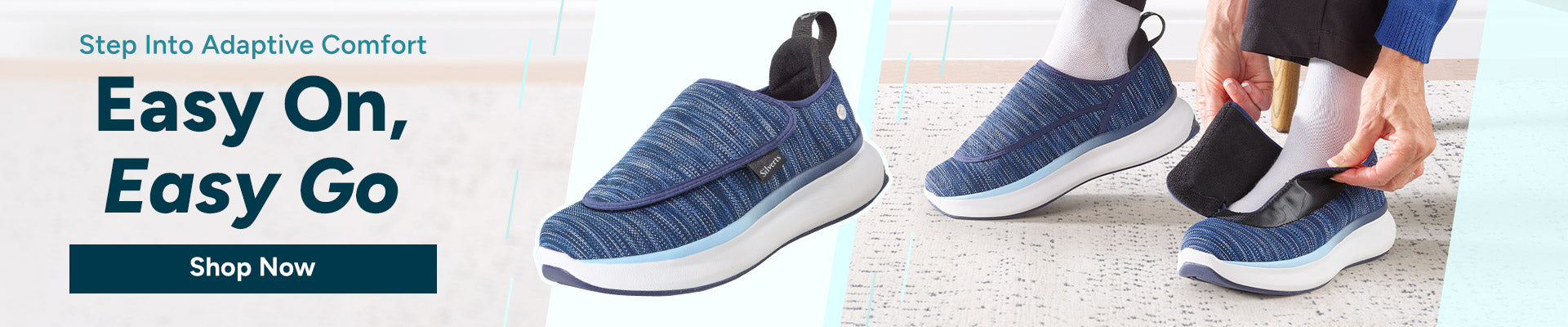 Step Into Adaptive Comfort - Easy On, Easy Go