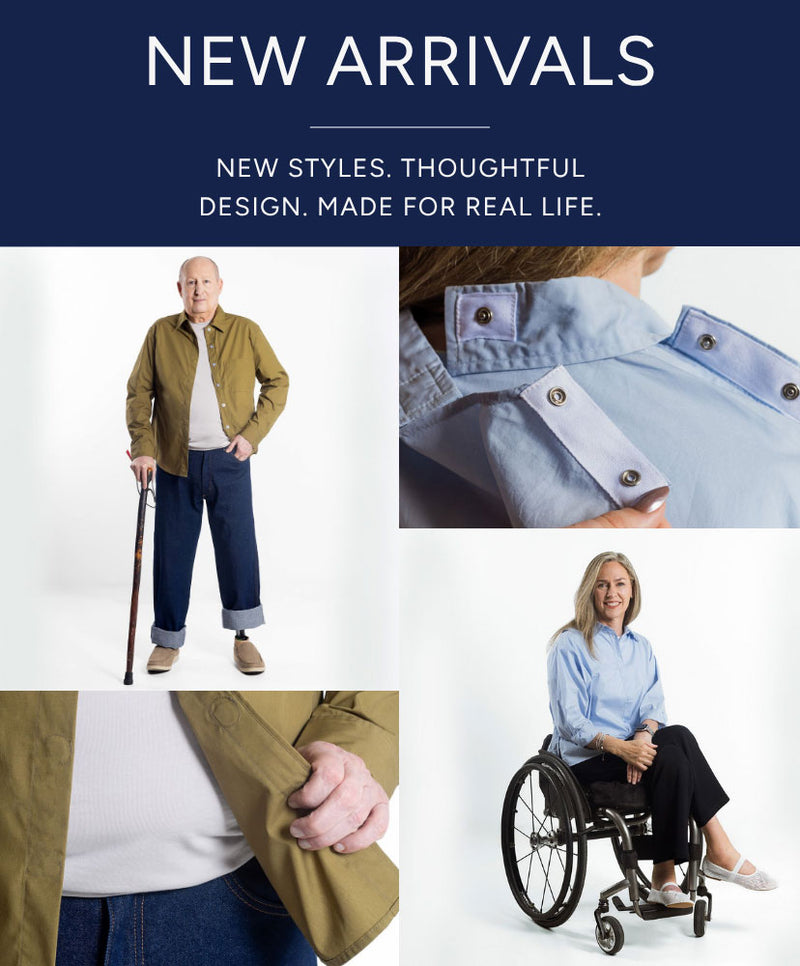 NEW ARRIVALS - NEW STYLES. THOUGHTFUL DESIGN. MADE FOR REAL LIFE.